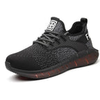 Herren-Sicherheitsschuhe, atmungsaktiver Sneaker mit Stahlkappe