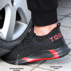 Herren-Sicherheitsschuhe, atmungsaktiver Sneaker mit Stahlkappe